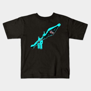 RPG Punchado, v. Teal Kids T-Shirt